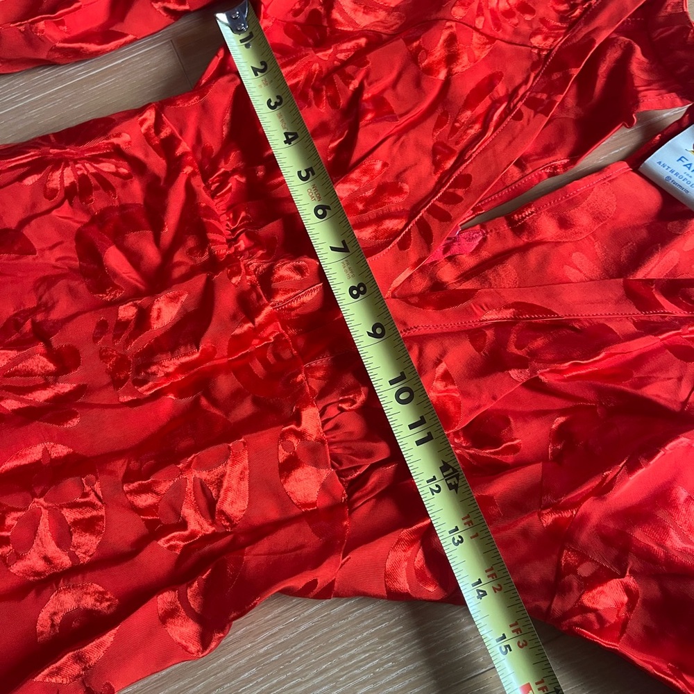 ✨Farm Rio Red Maxi Dress - Picture 3 of 8